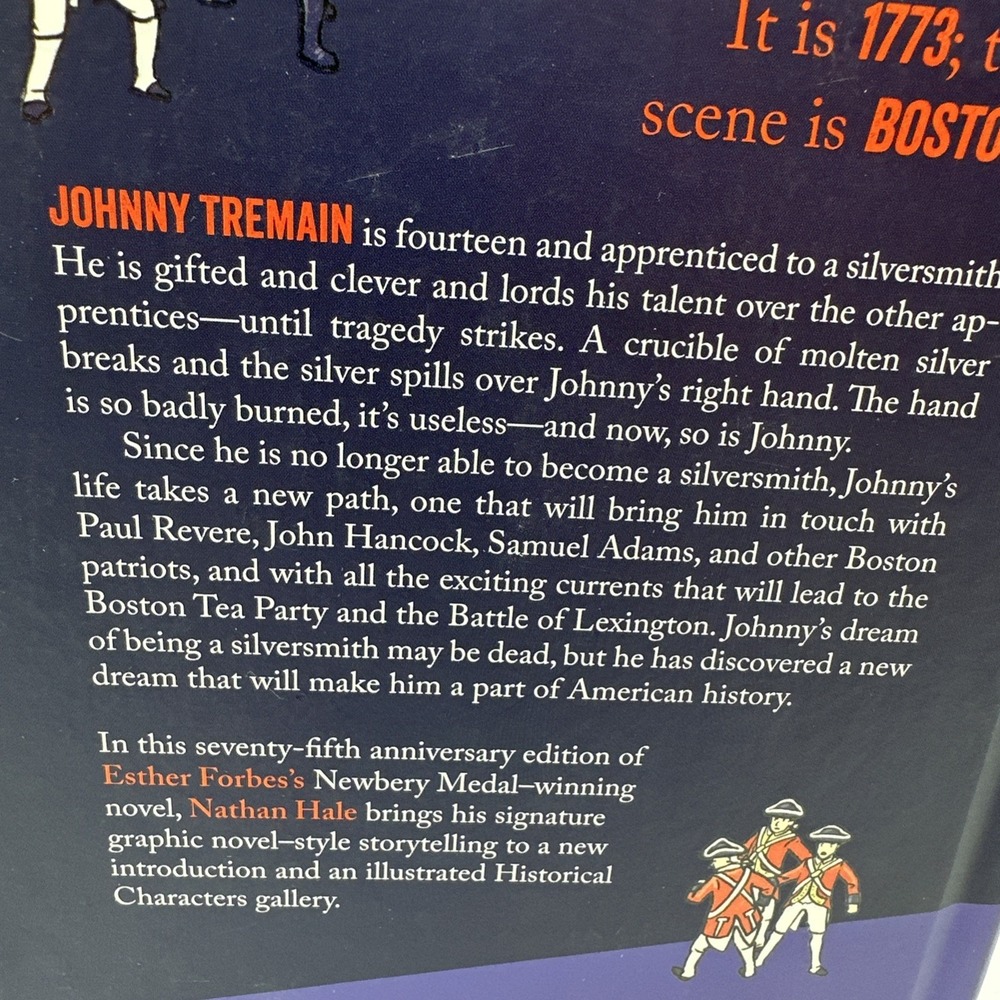 Johnny Tremain : A Story of Boston in Revolt, Hardcover by Forbes, Esther 2018 - Picture 5 of 16